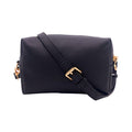 Empire Cove Faux Leather Crossbody Bag Purse Shoulder Handbag Messenger-Black-