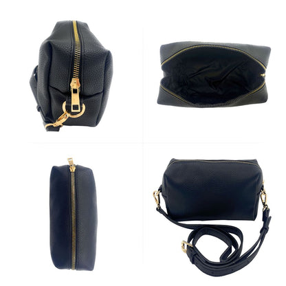 Empire Cove Faux Leather Crossbody Bag Purse Shoulder Handbag Messenger-Camel-
