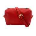 Empire Cove Faux Leather Crossbody Bag Purse Shoulder Handbag Messenger-Red-