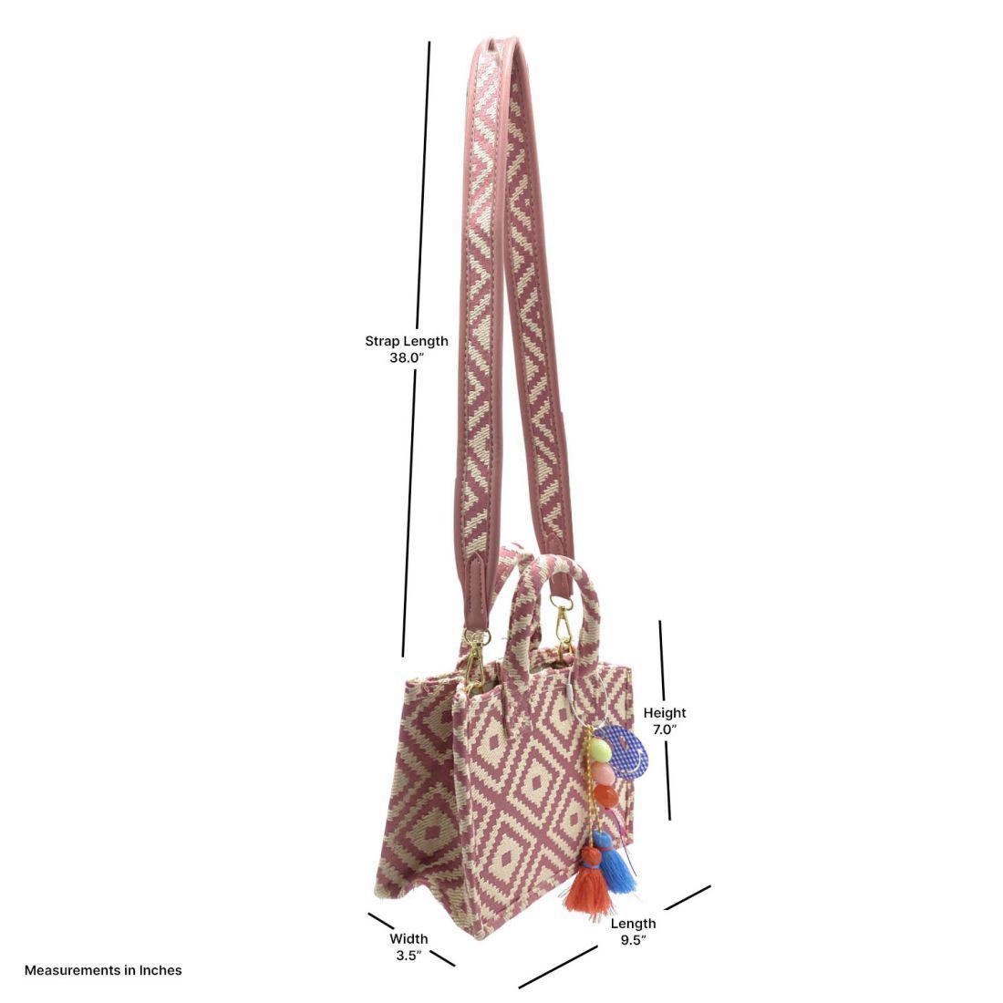 Empire Cove Stylish Mini Tote Bags with Tassels Purse Handbags Satchel Bag-Speckle Green-