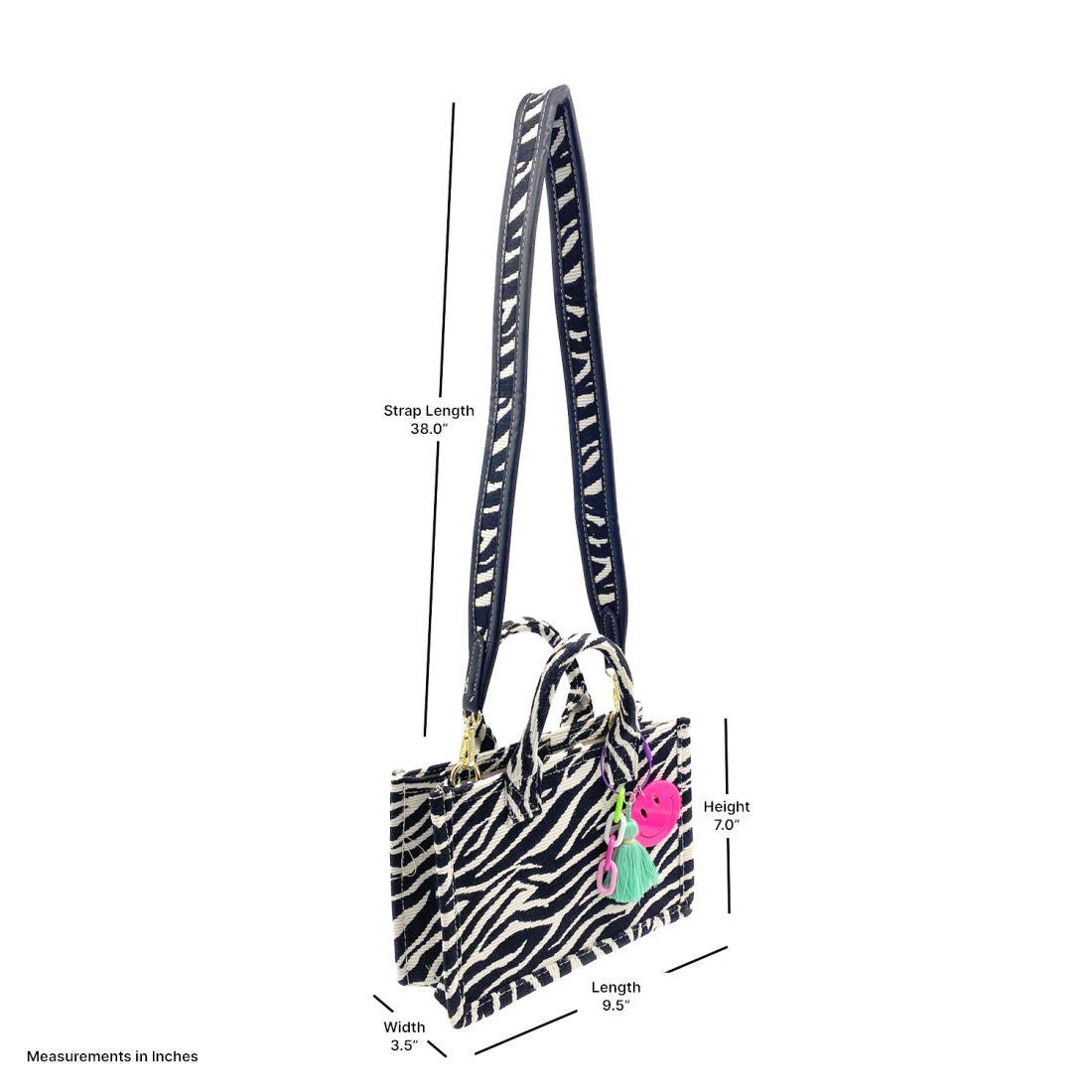 Empire Cove Stylish Mini Tote Bags with Tassels Purse Handbags Satchel Bag-Speckle Green-