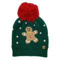 Empire Cove Winter Holiday Christmas Beanie with Yarn Pom Pom Holiday Gifts-Gingerbread-