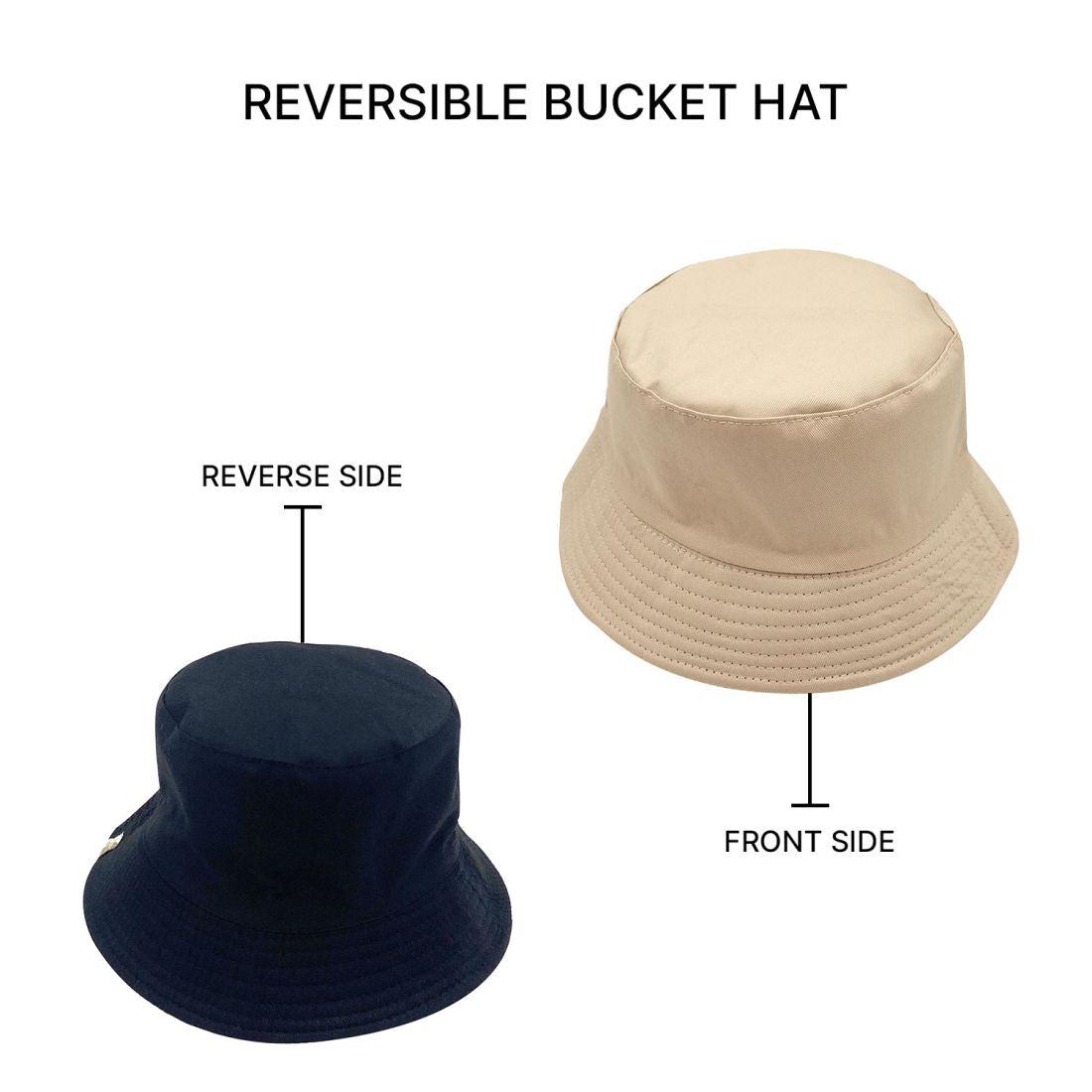 Empire Cove Classic Cotton Bucket Hat Reversible Fisherman Cap Women Men Summer-Green-