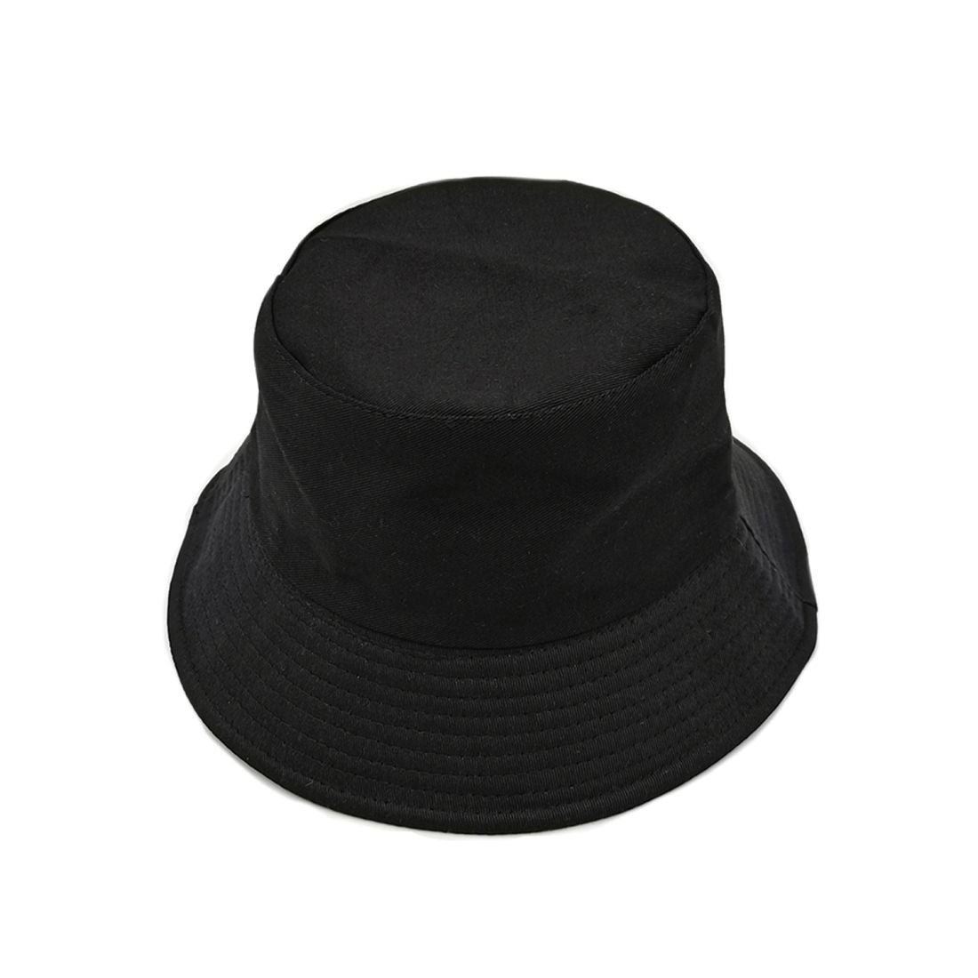 Empire Cove Classic Cotton Bucket Hat Reversible Fisherman Cap Women Men Summer-Black-
