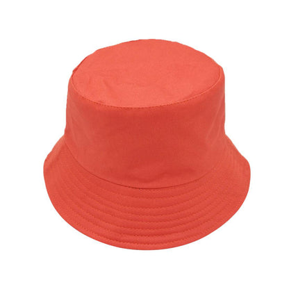 Empire Cove Classic Cotton Bucket Hat Reversible Fisherman Cap Women Men Summer-Coral-