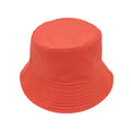 Empire Cove Classic Cotton Bucket Hat Reversible Fisherman Cap Women Men Summer-Coral-