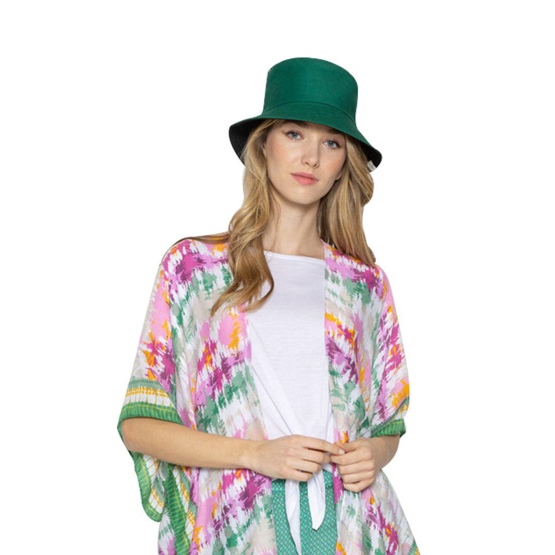 Empire Cove Classic Cotton Bucket Hat Reversible Fisherman Cap Women Men Summer-Green-