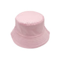Empire Cove Classic Cotton Bucket Hat Reversible Fisherman Cap Women Men Summer-Pink-