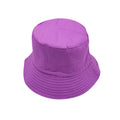 Empire Cove Classic Cotton Bucket Hat Reversible Fisherman Cap Women Men Summer-Purple-