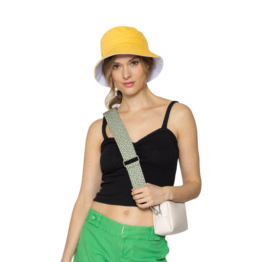 Empire Cove Classic Cotton Bucket Hat Reversible Fisherman Cap Women Men Summer-Green-