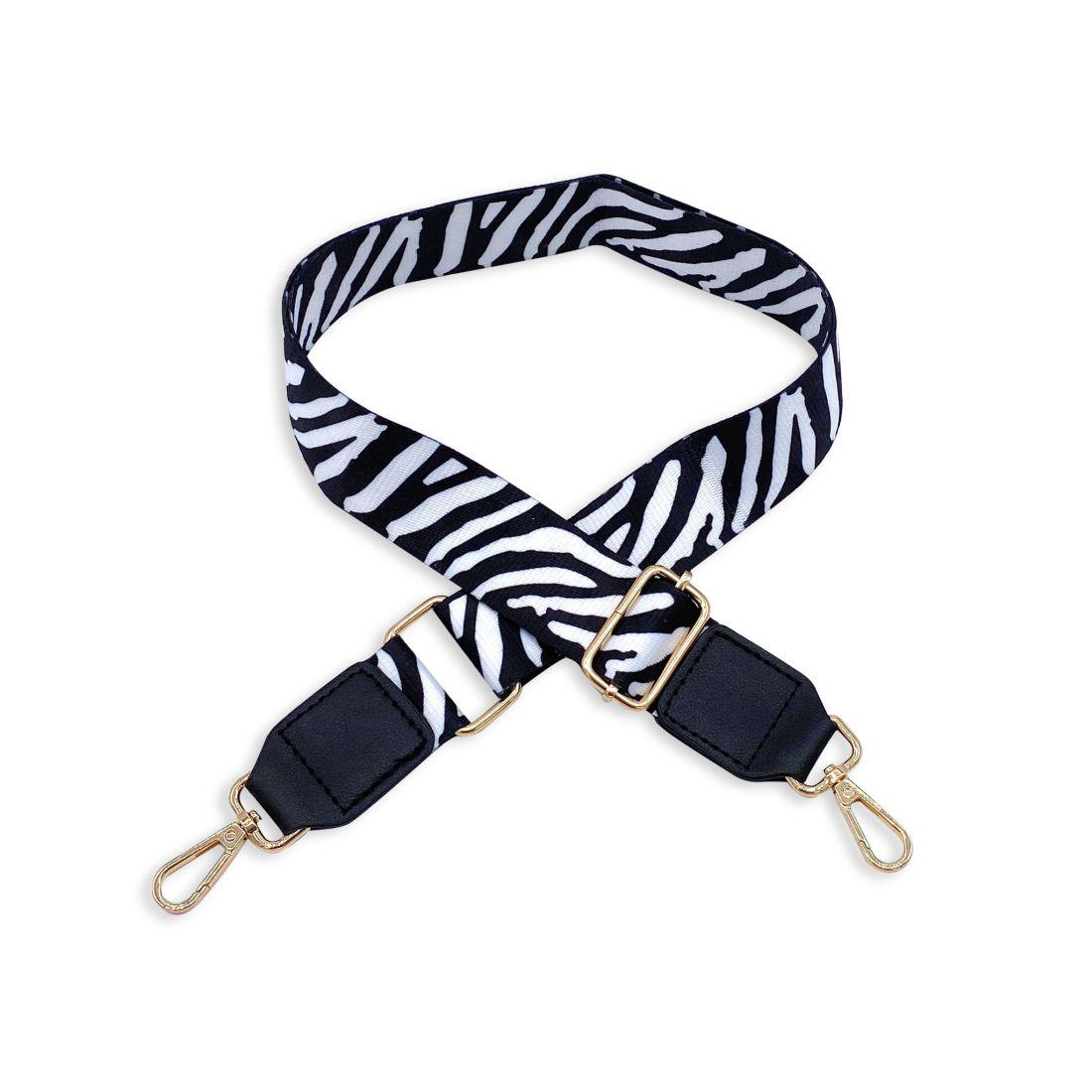 Empire Cove Shoulder Purse Bag Guitar Straps Crossbody Handbag Adjustable-Zebra-