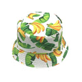 Empire Cove Fruit Print Bucket Hat Reversible Fisherman Cap Women Men Summer-Banana-