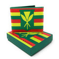 Hawaii Kanaka Bifold Wallets In Gift Box Mens Womens Kids-Kanaka Flag-