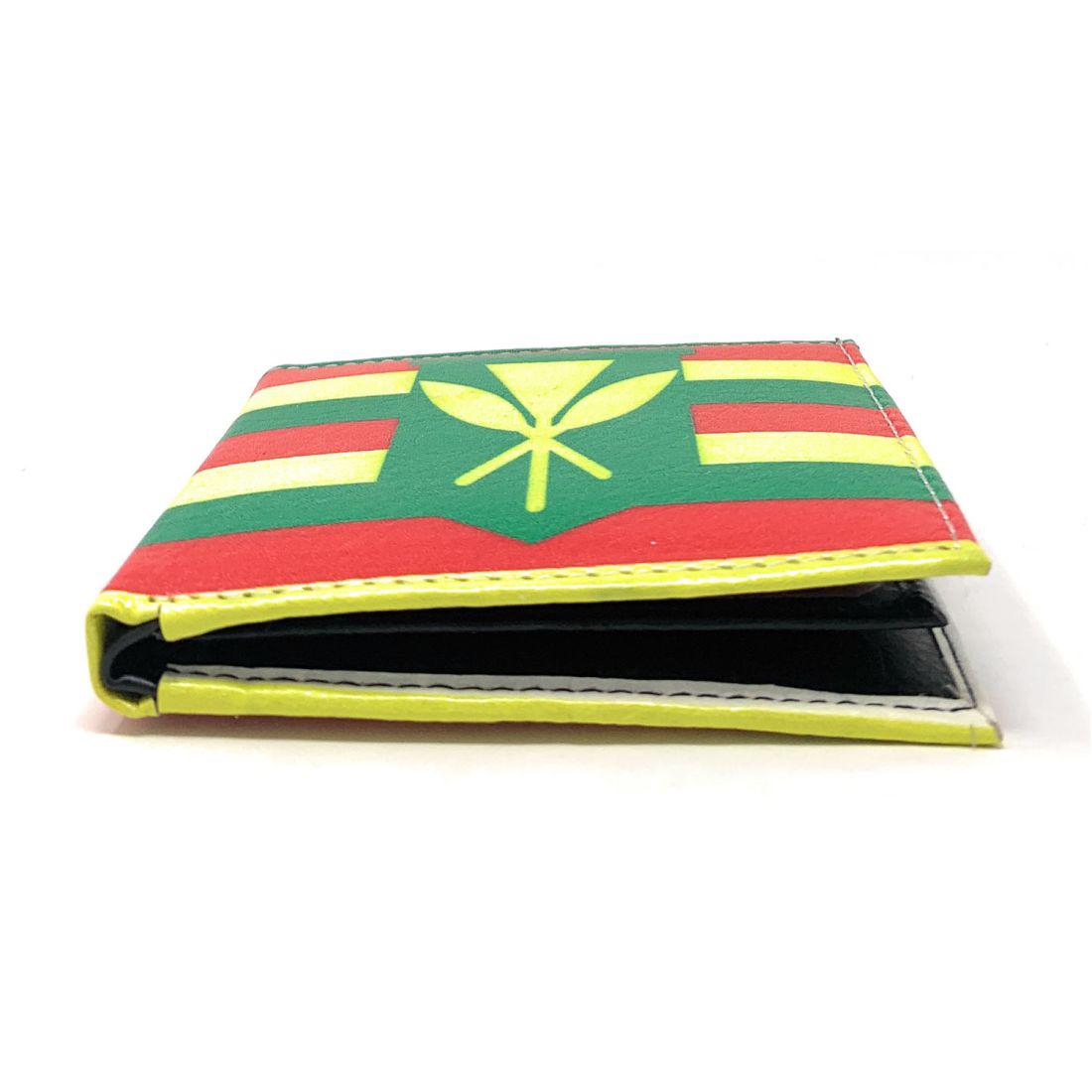 Hawaii Kanaka Bifold Wallets In Gift Box Mens Womens Kids-Kanaka Flag-