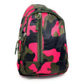 Empire Cove Camo Chest Crossbody Sling Shoulder Bag Backpack-Pink-