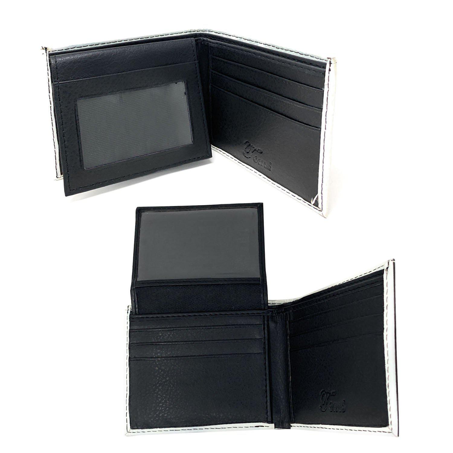 Mexico Mexican Flag Money Bifold Wallets In Gift Box Mens Womens Youth - Peso Ne-Mexican Eagle-