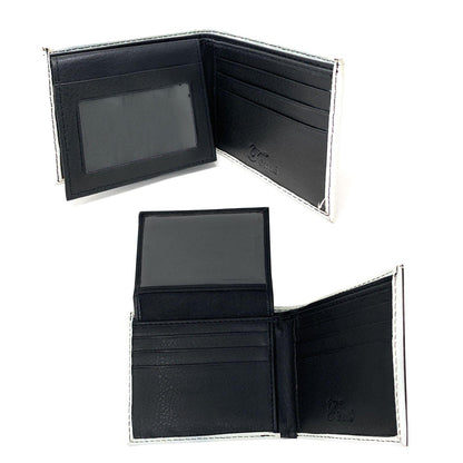Mexico Mexican Flag Money Bifold Wallets In Gift Box Mens Womens Youth - Peso Ne-Mexican Eagle-
