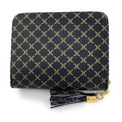 Empire Cove Stylish Printed Bifold Wallets for Women Ladies Teens Card Holder-Black-