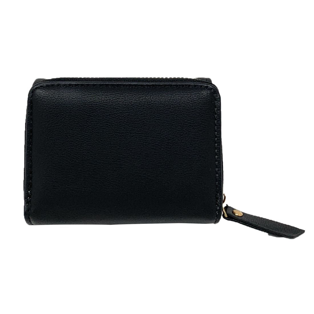 Empire Cove Stylish Trifold Love Wallets for Women Ladies Teens Card Coin Holder-Black-