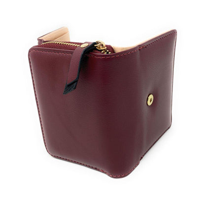 Empire Cove Stylish Trifold Love Wallets for Women Ladies Teens Card Coin Holder-Black-