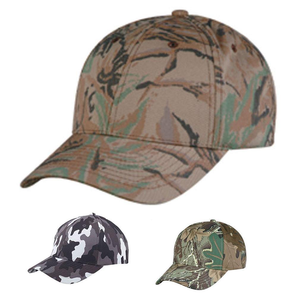 1 Dozen Camouflage Camo Baseball 6 Panel Low Crown Hats Caps Wholesale Bulk-