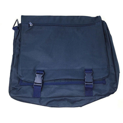 1 Dozen Expandable Portfolio Messenger Shoulder Bag Bags Brief Case Wholesale-NAVY-