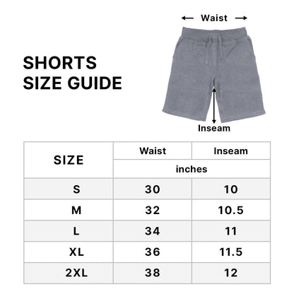 RAPDOM TS6 Fleece Gym Shorts I Plead the 2nd Amendment-Black-Small-
