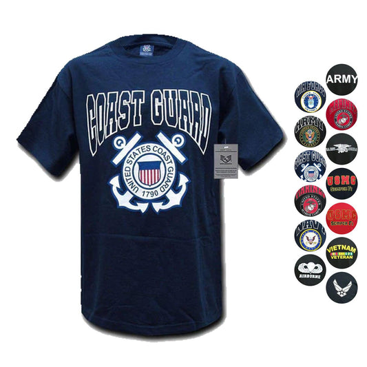 Rapid Dominance Military Air Force Marine Navy Army Law Enforcement T-Shirts Tees-Air Force - Navy-Regular-Small