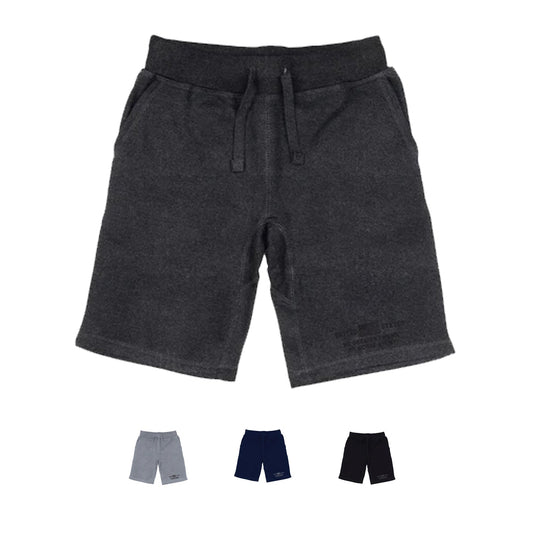 RAPDOM TS6 Fleece Gym Shorts USA Flag No Greater Friend-Black-Small-