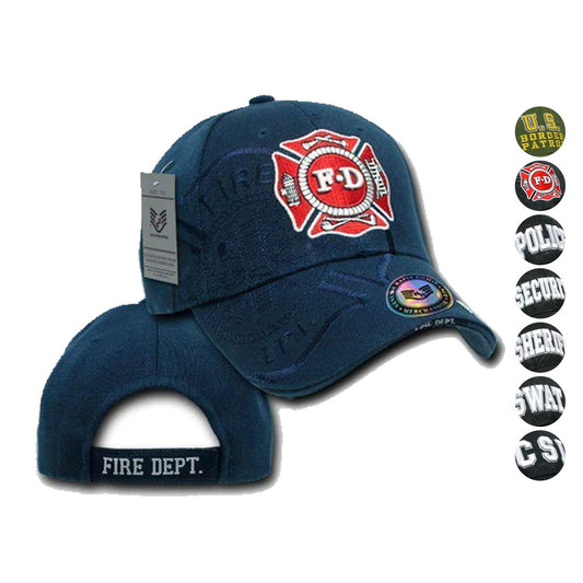 Rapid Dominance Shadow Embroidered Law Enforcement US USA Baseball Caps Hats-Border Patrol - Olive-