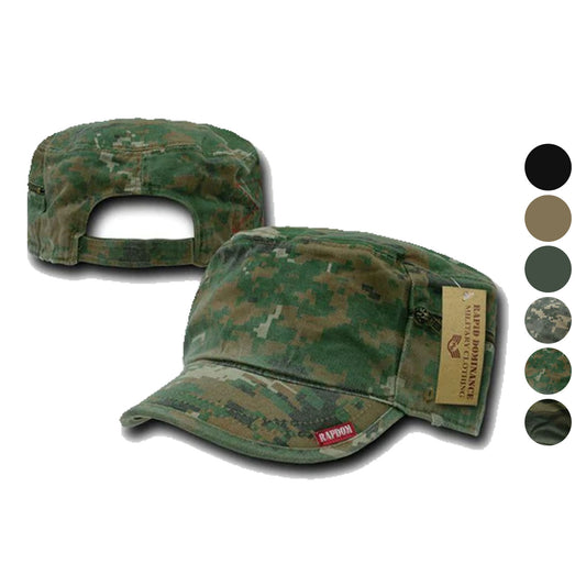 1 Dozen Bdu Patrol Military Cotton W Zipper Camo Camouflage Caps Hats Wholesale Bulk-