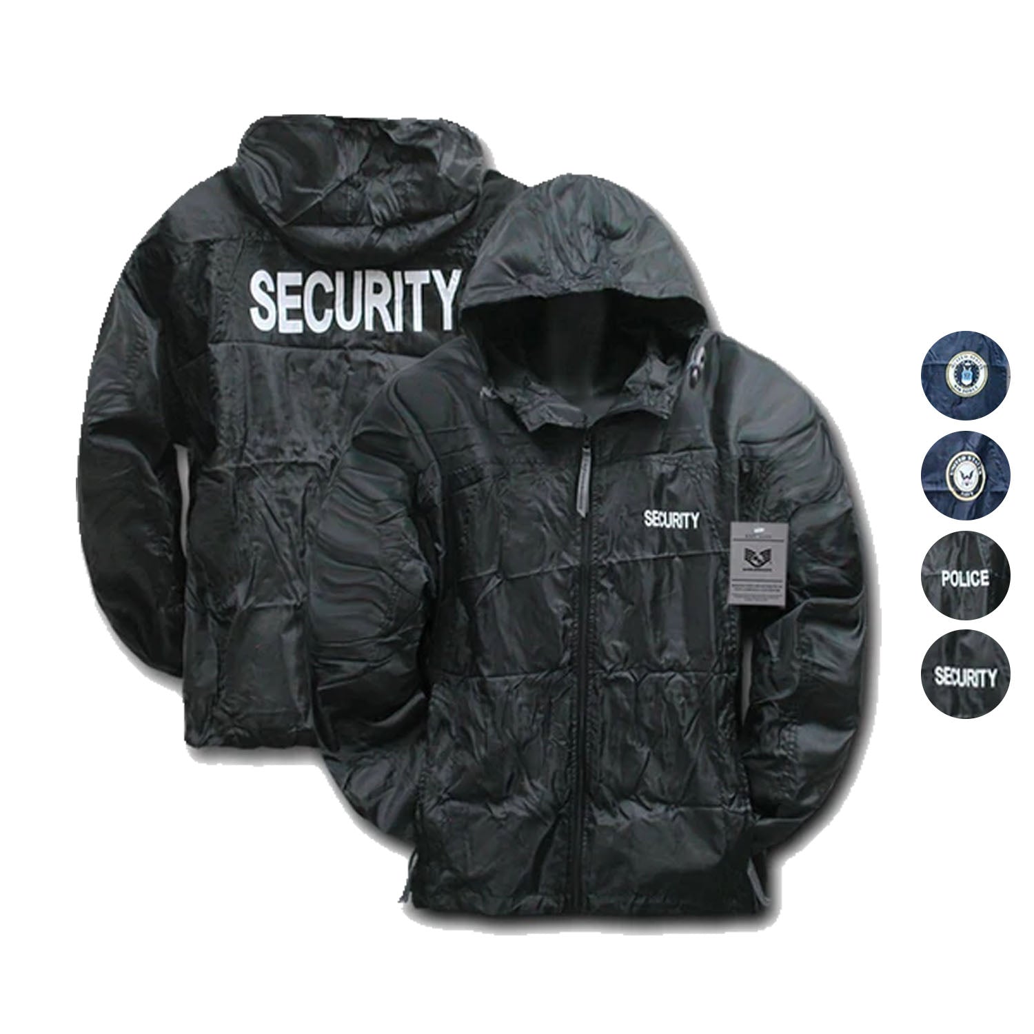 Rapid Dominance Air Force Navy Police Security Military Windbreaker Jacket-Air Force - Navy-Regular-Medium