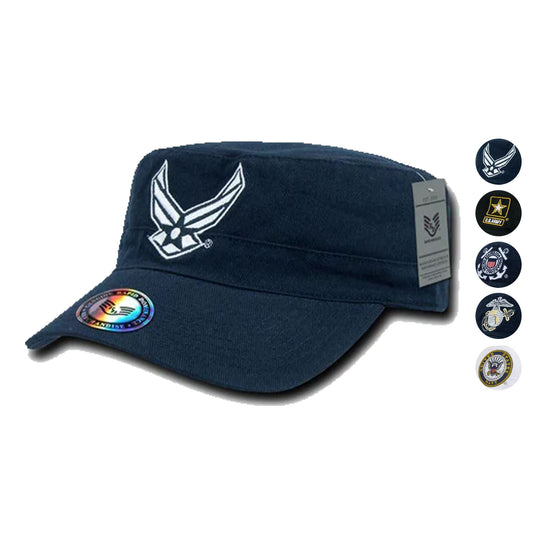 1 Dozen Military Air Force Army Cg Marines Navy Cotton Bdu Cadet Hats Caps-