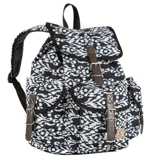 Everest Stylish Ikat Pattern Rucksack-