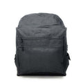 Spacious Classic School Backpack Bag-Black-