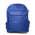 Spacious Classic School Backpack Bag-Navy-