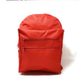 Spacious Classic School Backpack Bag-Red-