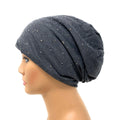 Empire Cove Stud Beanie with Fleece Winter Warm Womens Hats-Gray-