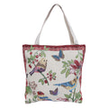 Empire Cove Designer Printed Cotton Canvas Tote Bags Reusable Beach Shopping-Birds Print-