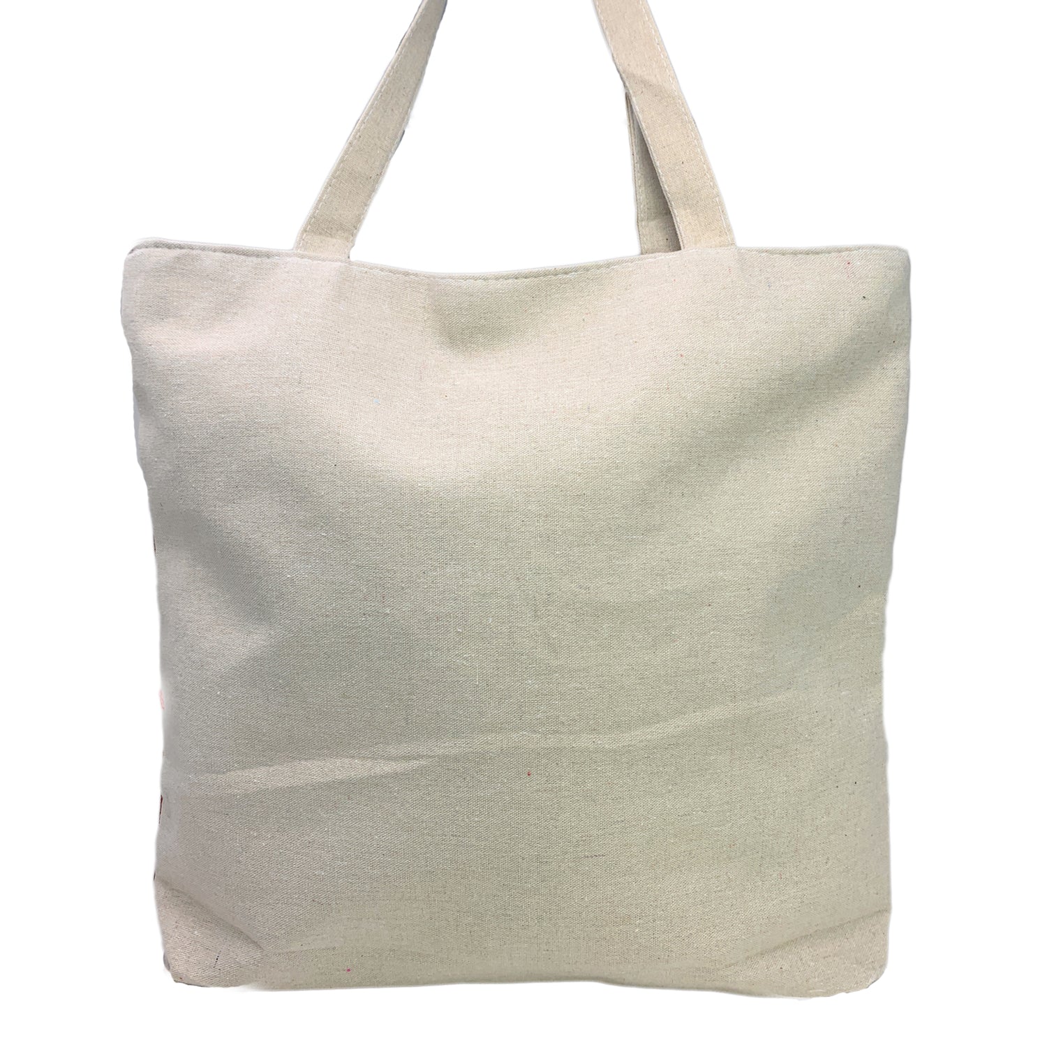 Empire Cove Designer Printed Cotton Canvas Tote Bags Reusable Beach Shopping-Dog Print-