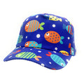 Empire Cove Kids Baseball Caps Fun Prints Hats Boys Girls Toddler-Fish-