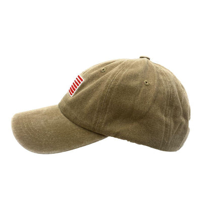 Empire Cove Washed USA Flag Cotton Baseball Dad Caps Patriotic Hats Vintage-Navy-