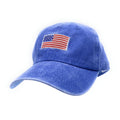 Empire Cove Washed USA Flag Cotton Baseball Dad Caps Patriotic Hats Vintage-Blue-