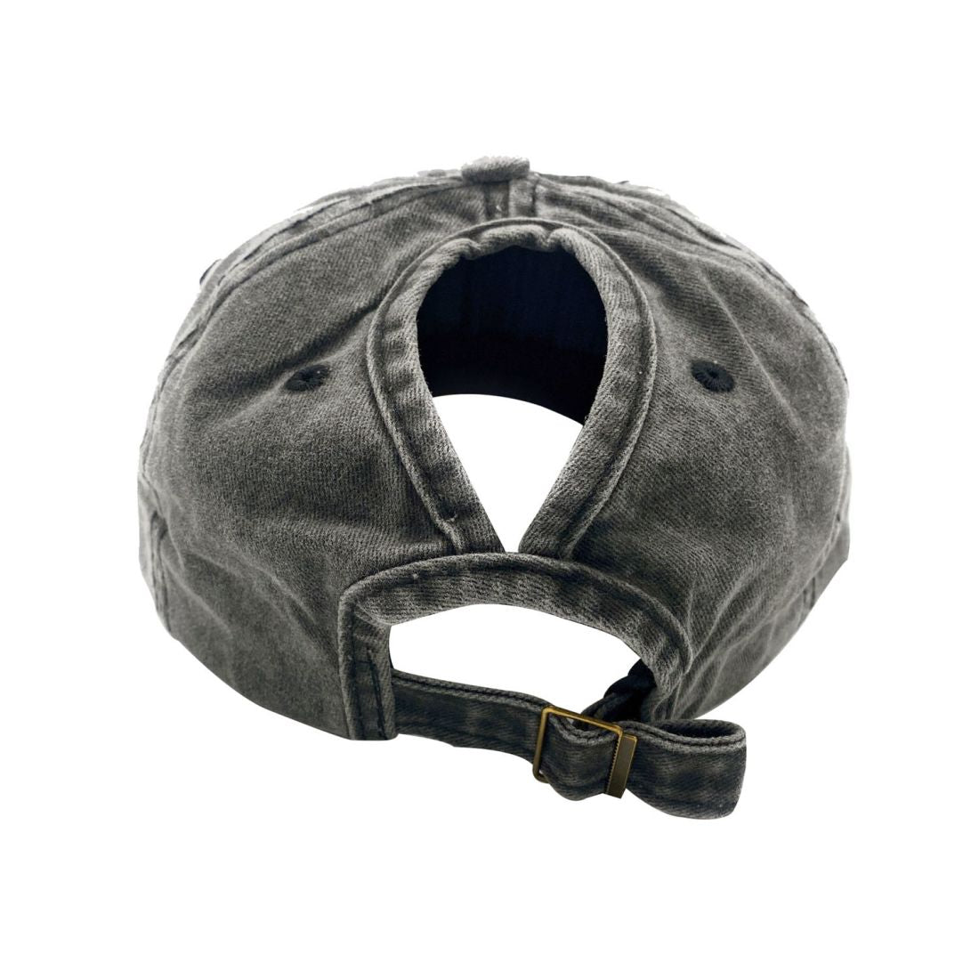 Empire Cove Womens Washed Ponytail Caps Cotton Hats Vintage Relaxed Fit-Navy-