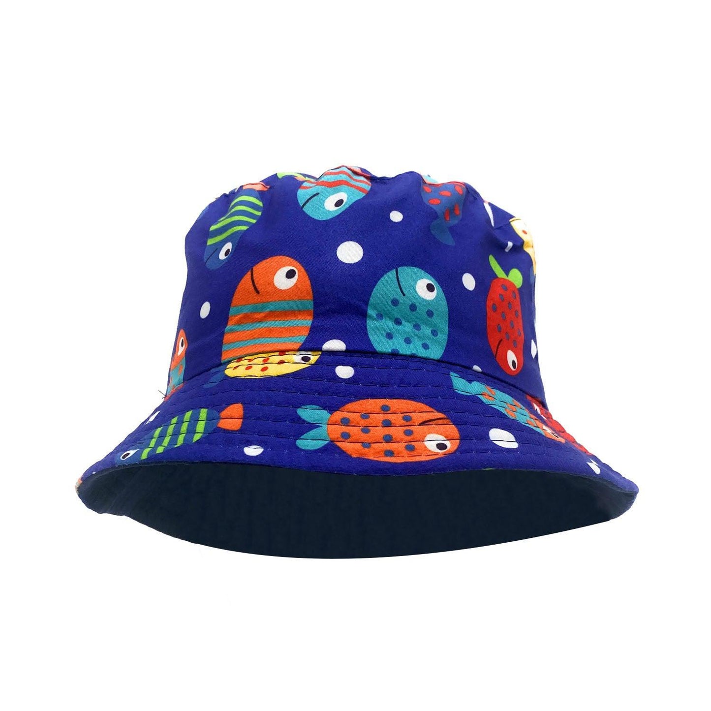 Empire Cove Kids Fun Prints Bucket Hat Fisherman Cap Girls Boys Summer Beach-Dinosaur Blue-