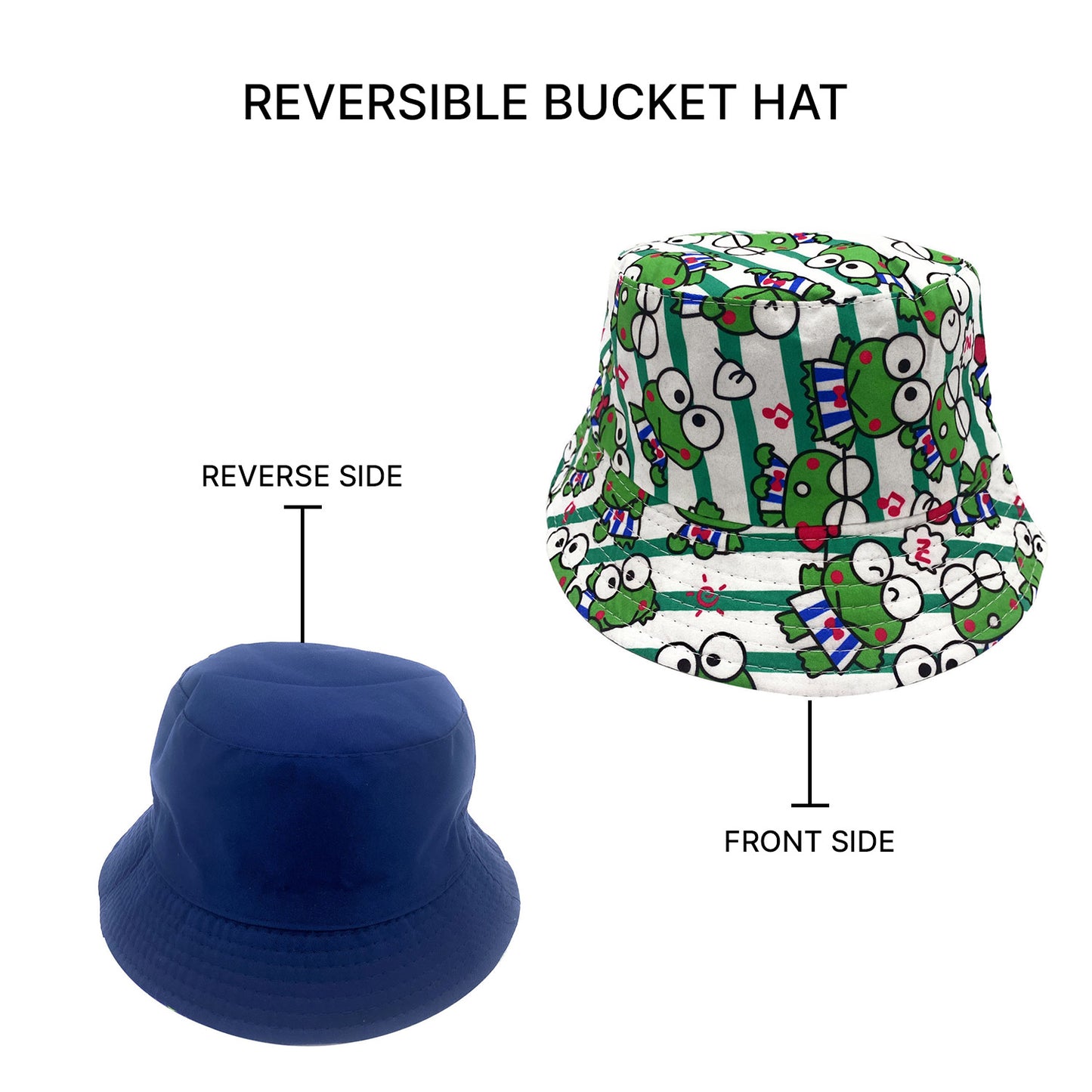 Empire Cove Kids Fun Prints Bucket Hat Fisherman Cap Girls Boys Summer Beach-Dinosaur Blue-