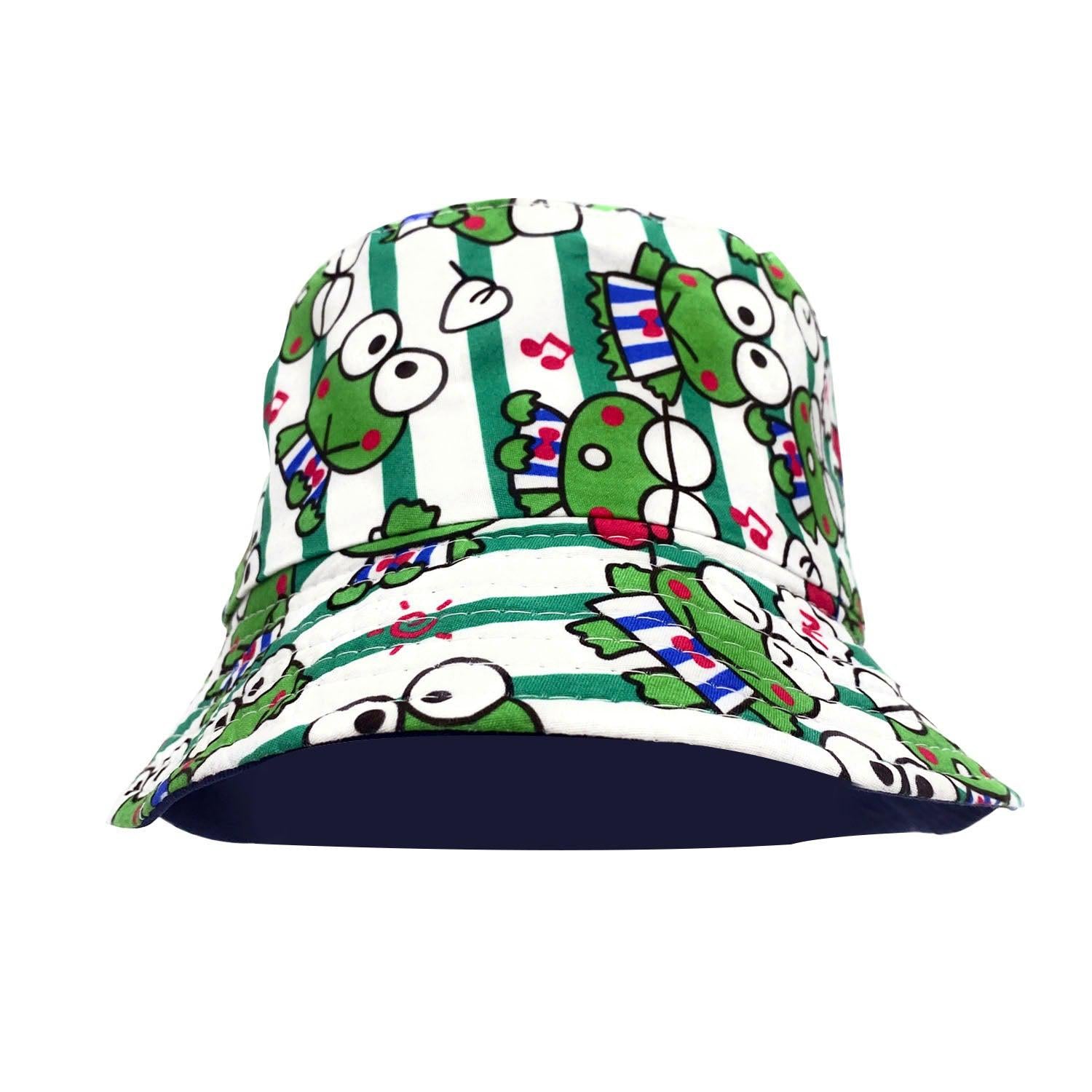 Empire Cove Kids Fun Prints Bucket Hat Fisherman Cap Girls Boys Summer Beach-Dinosaur Blue-