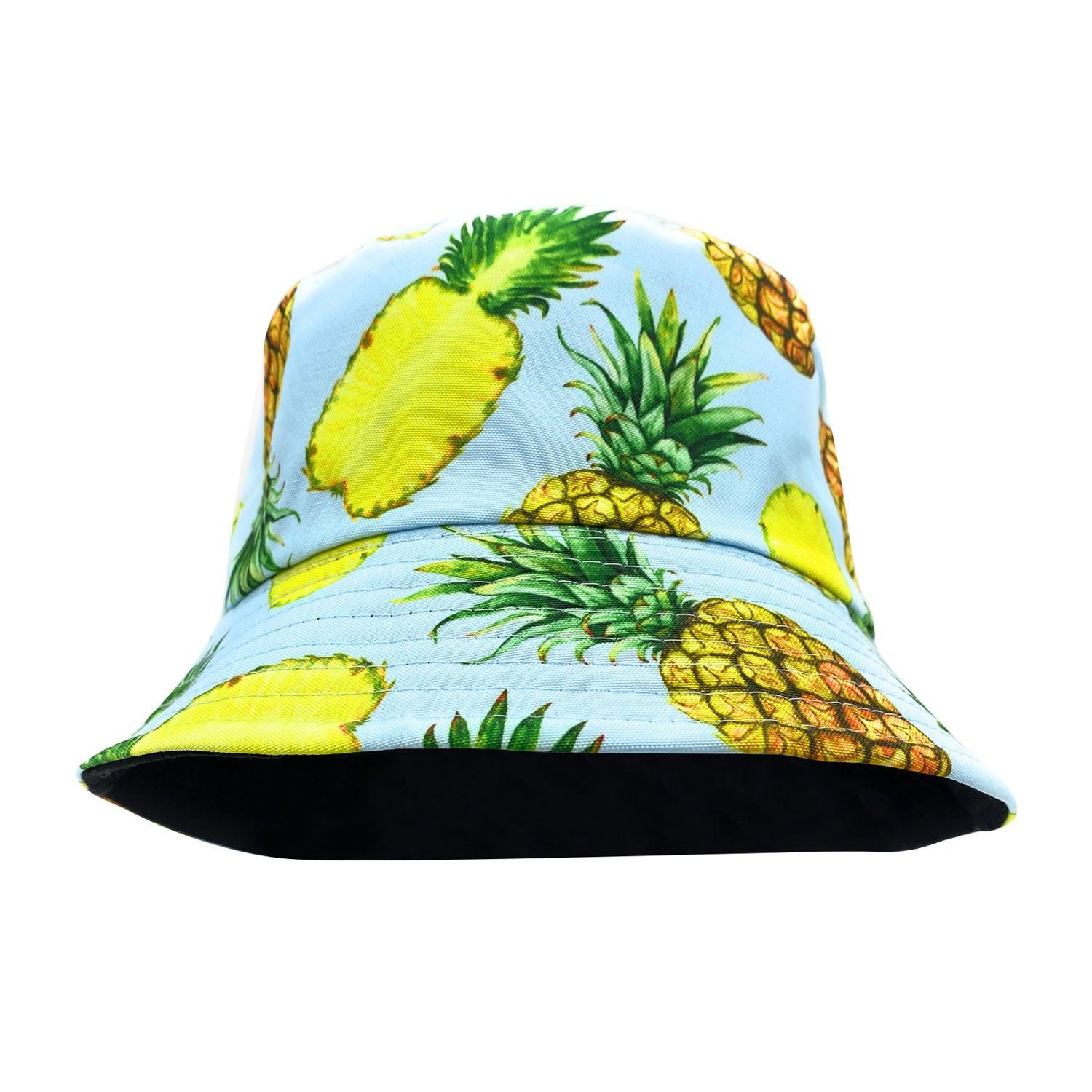 Empire Cove Fruit Designs Bucket Hat Reversible Fisherman Cap Women Men Summer-Avocado-