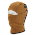 RAPDOM Full Face Mask Convertible Balaclava Poly/Elastane Cloth Reusable-Coyote-