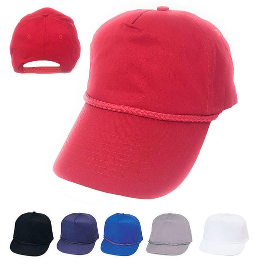 1 Dozen Boys Girls Kids Youth Size Cotton 5 Panel Baseball Hats Caps Wholesale Bulk-